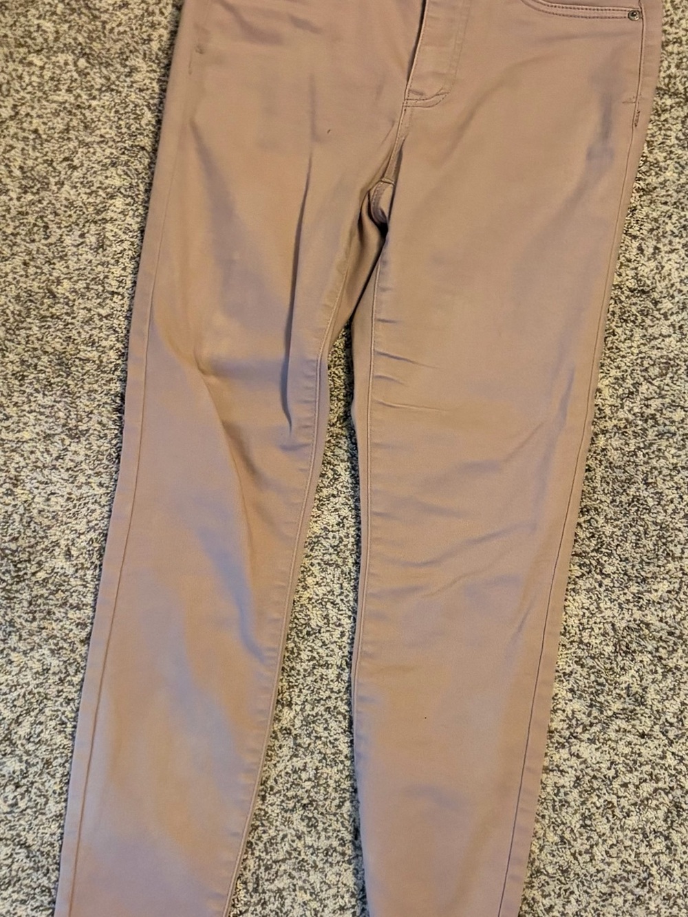 Aeropostale Women's Skinny Chinos in Mauve
